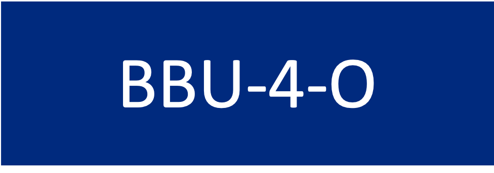 BBU-4-O 75x25 Traffolyte Blue