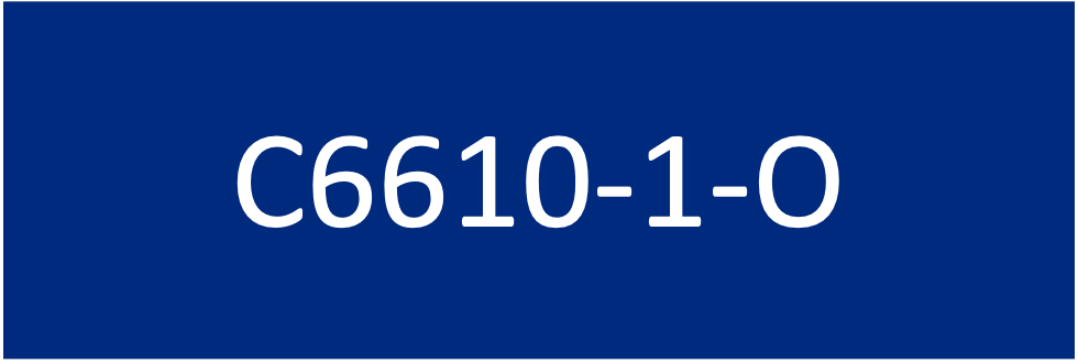 C6610-1-O 75x25 Traffolyte Blue