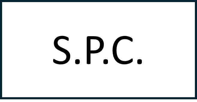S.P.C. 50x25 White Traffolyte