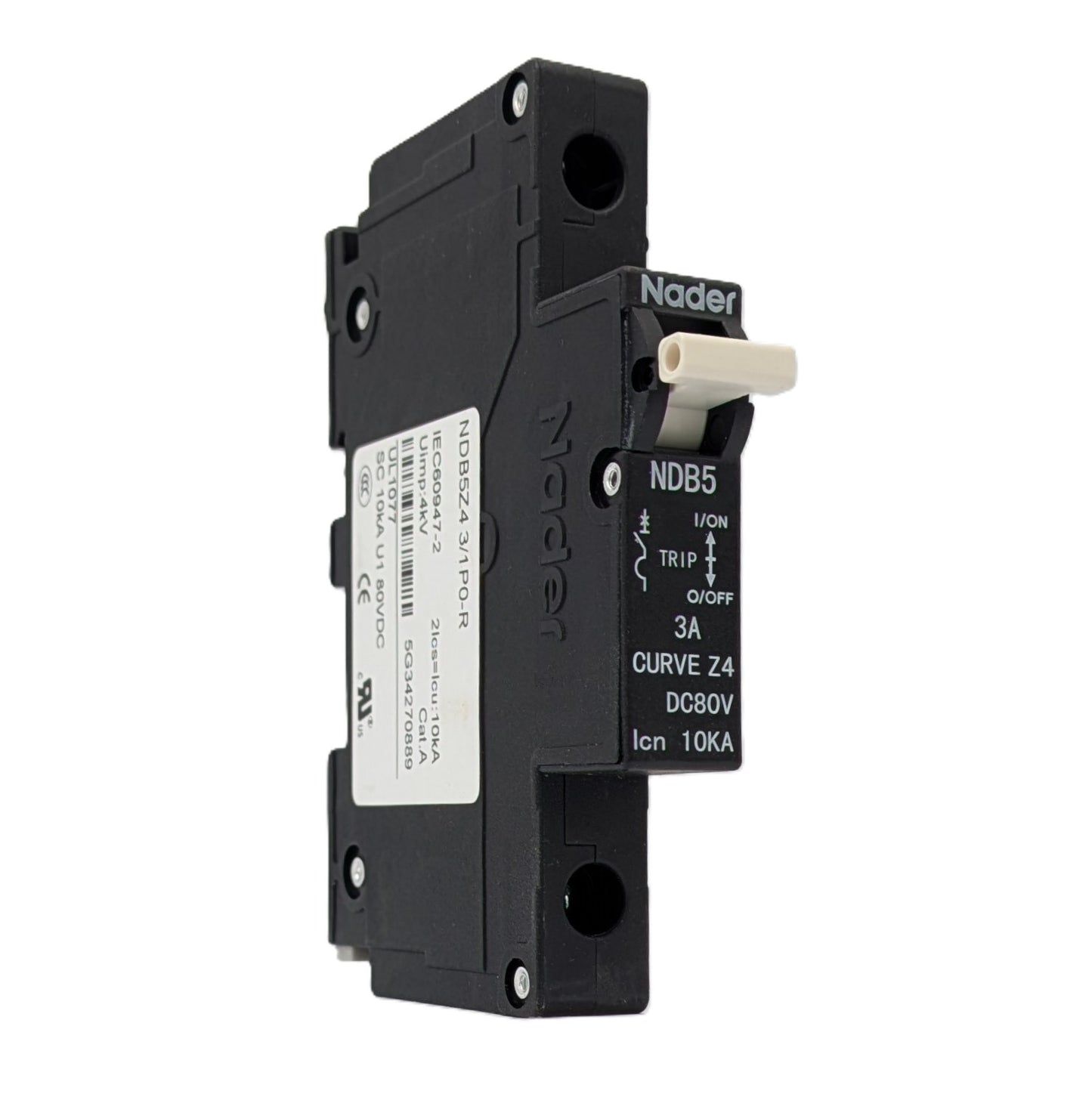 Nader Circuit Breaker NDB5-Z4 1 Pole 3A