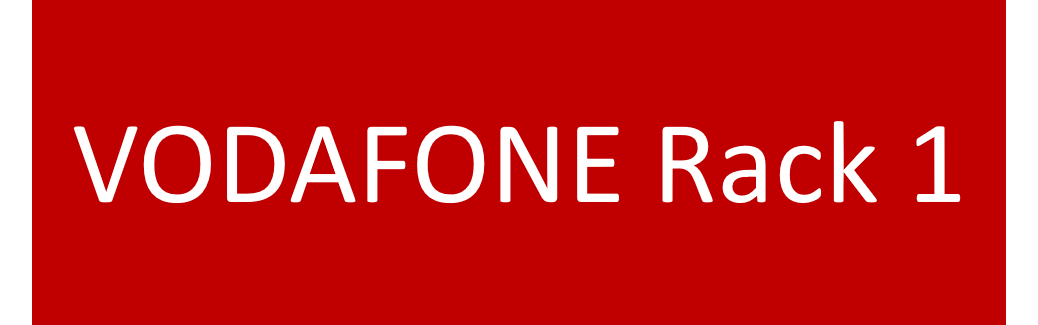 VODAFONE Rack 1 75x25 Traffolyte Red