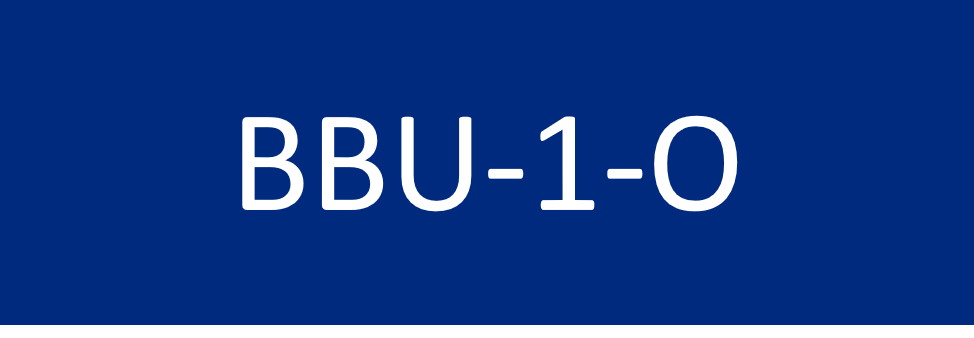 BBU-1-O 75x25 Traffolyte Blue