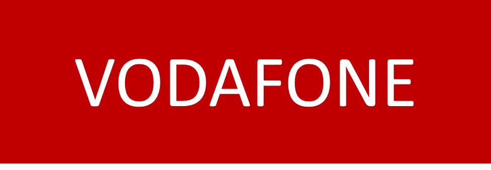 VODAFONE 75x25 Traffolyte Red