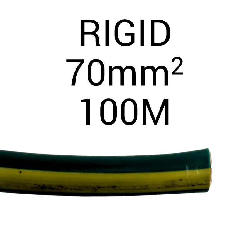 Earth Rigid 70mm2 Green Yellow V90 100M