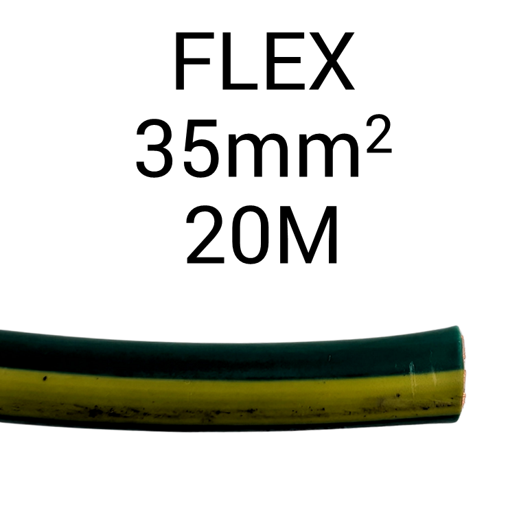 Earth Flex 35mm2 Green Yellow V90 20M
