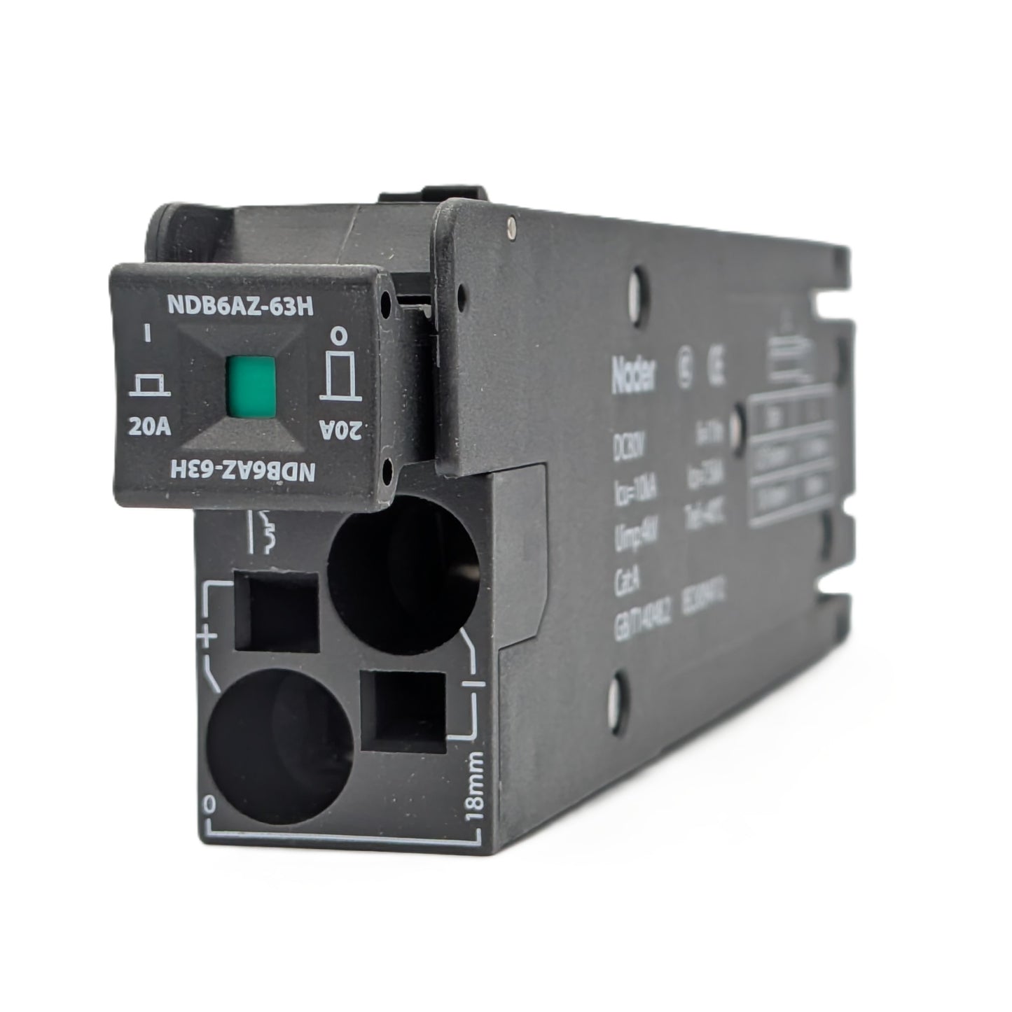 Nader Circuit Breaker NDB6AZ 1 Pole 20A