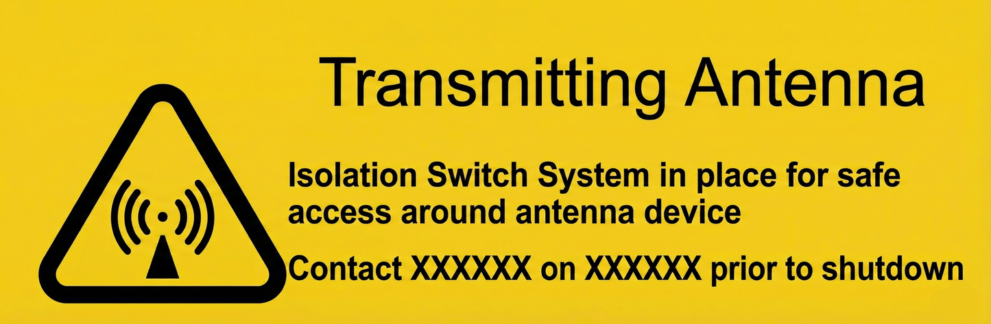 #18 VESI 1 Transmitting Antenna Isolation Switch System 170x50 Metal