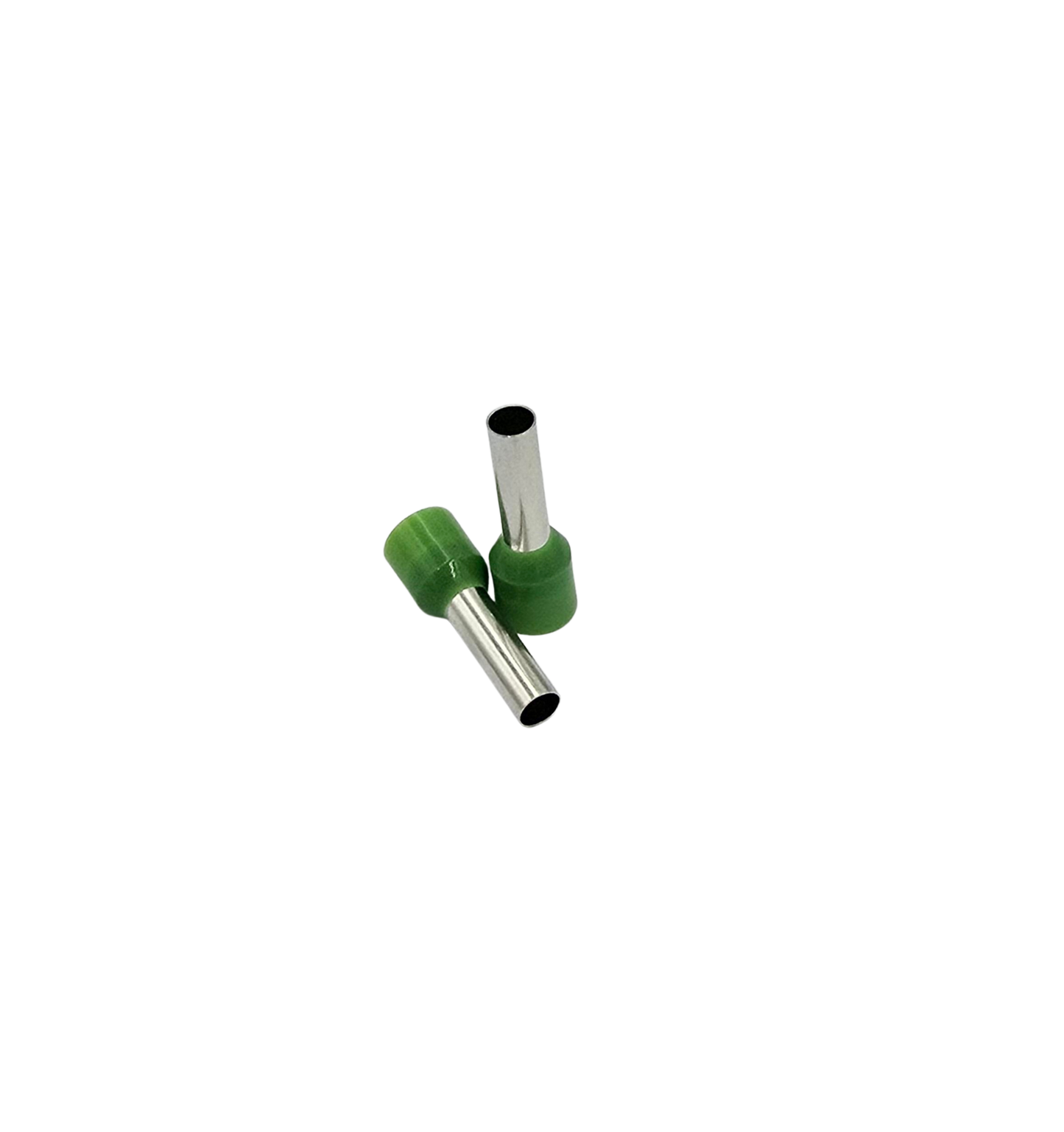 Bootlace Ferrule 6mm2 Green 100PK
