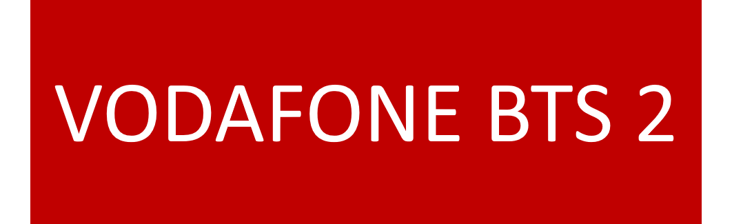 VODAFONE BTS 2 75x25 Traffolyte Red