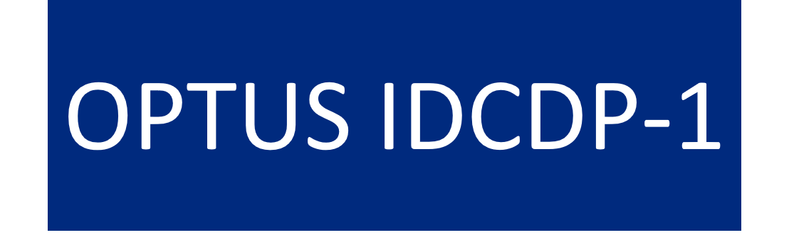 OPTUS IDCDP-1 75x25 Traffolyte Blue