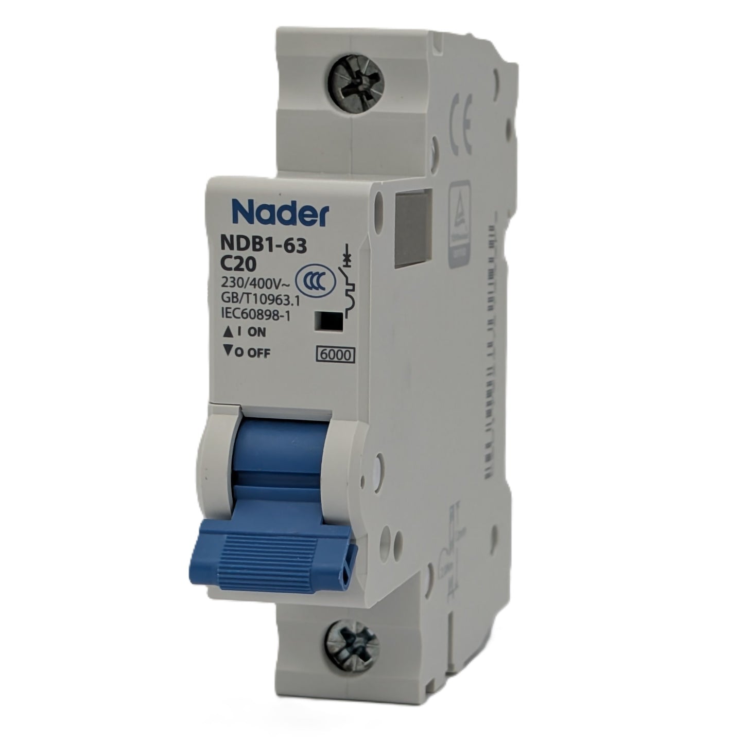 Nader Circuit Breaker NDB1-63 1 Pole 20A