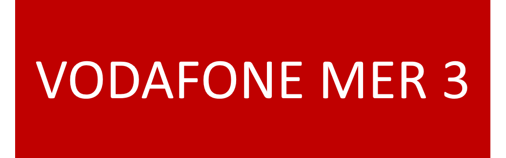 VODAFONE MER 3 75x25 Traffolyte Red