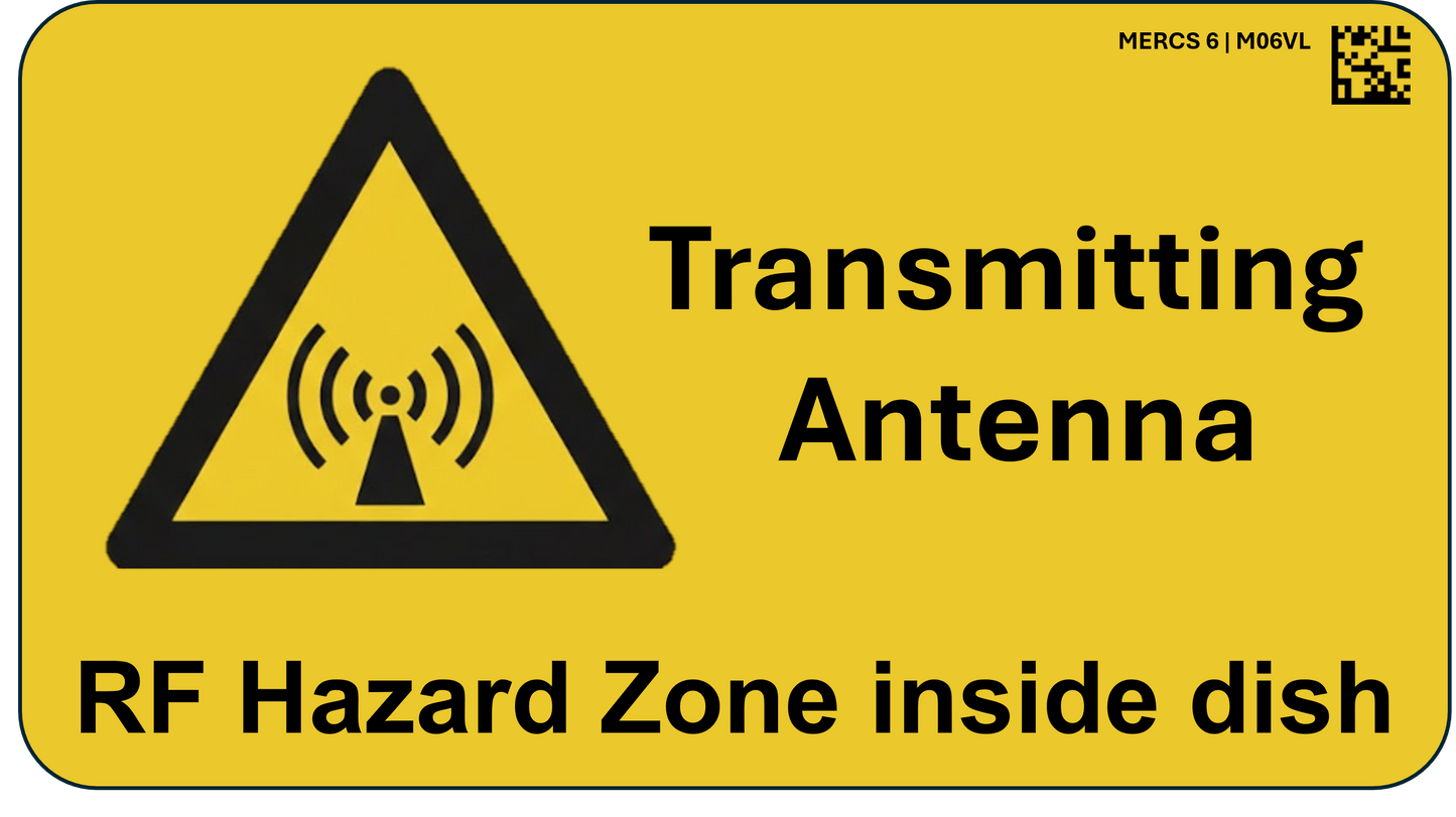 MERCS 6 Transmitting Antenna 200x110 Label