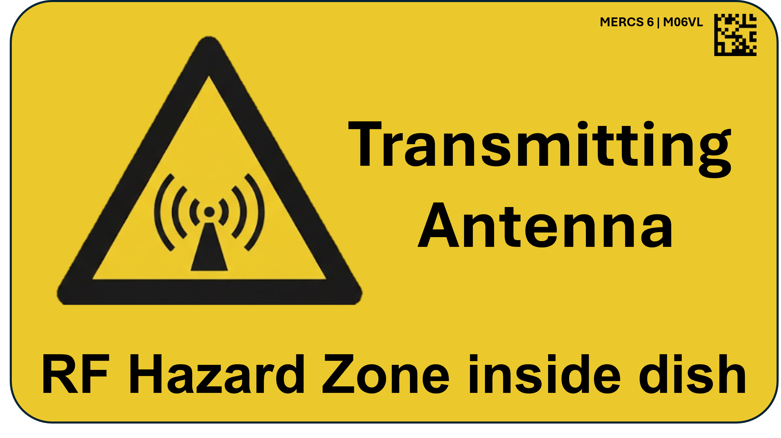 MERCS 6 Transmitting Antenna 200x110 Label