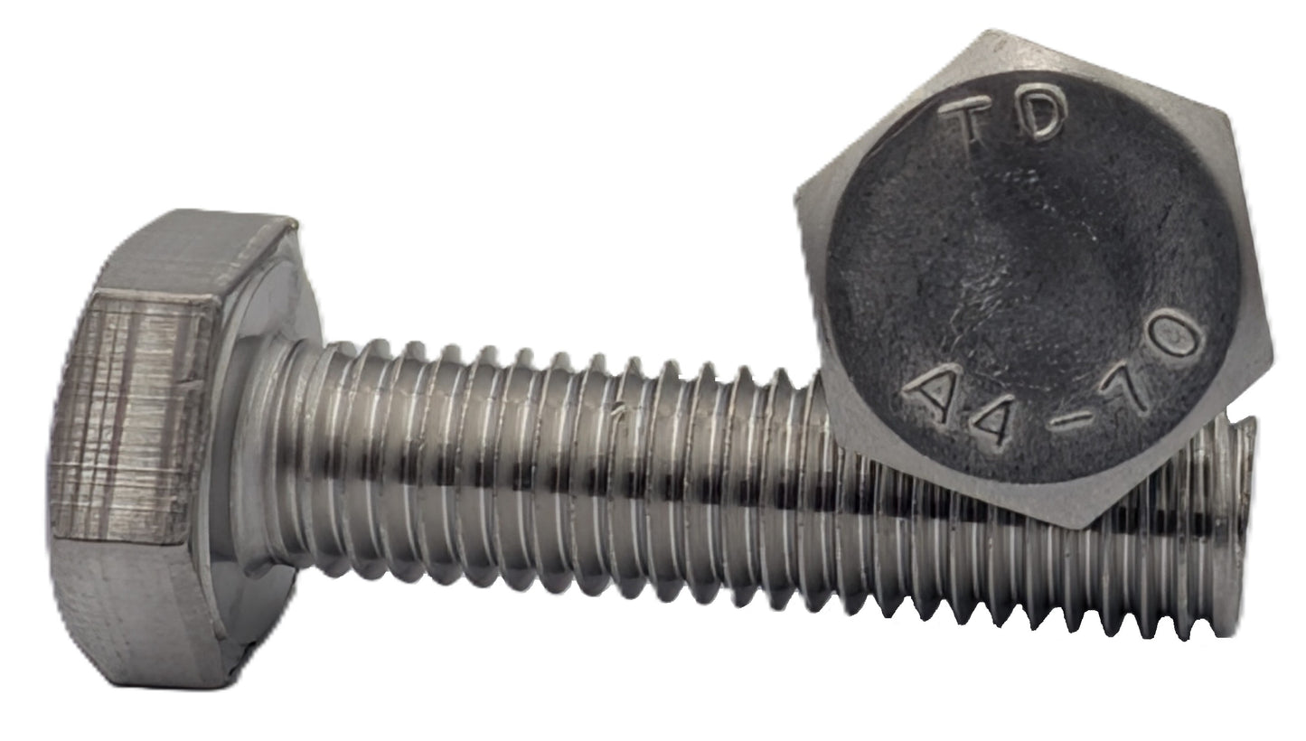Hex Set Screw SS316 M10 40mm 100PK