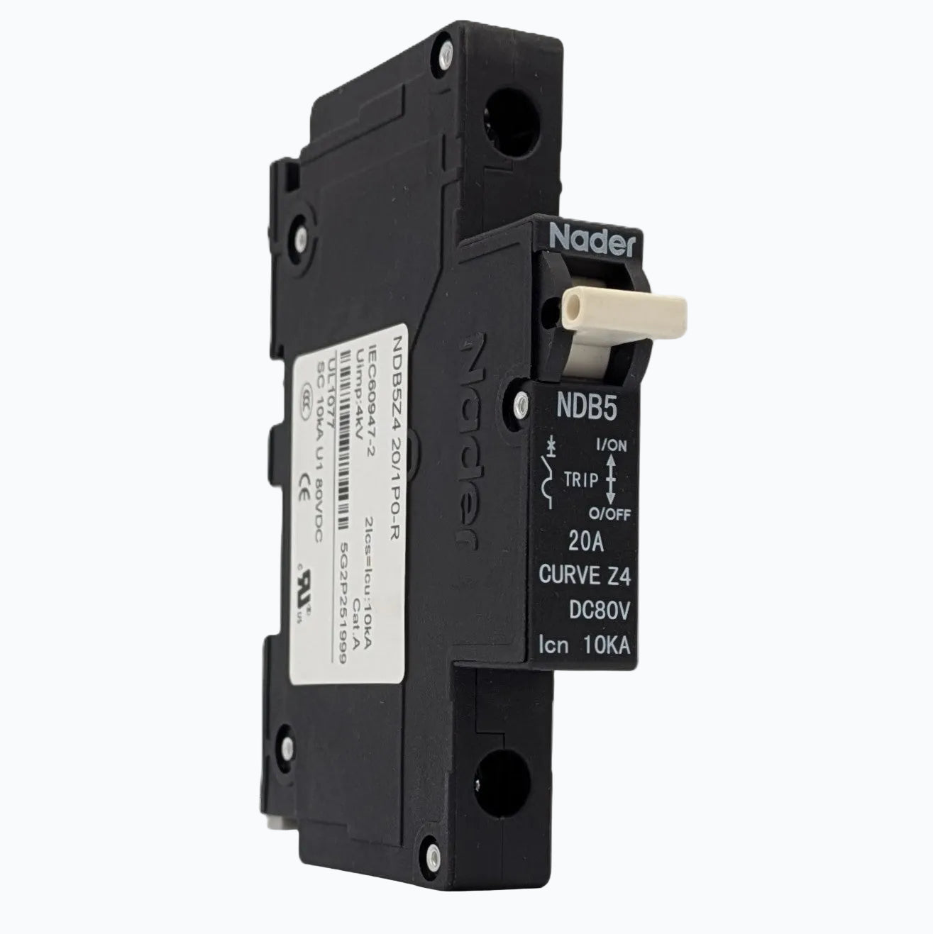 Nader Circuit Breaker NDB5-Z4 1 Pole 20A