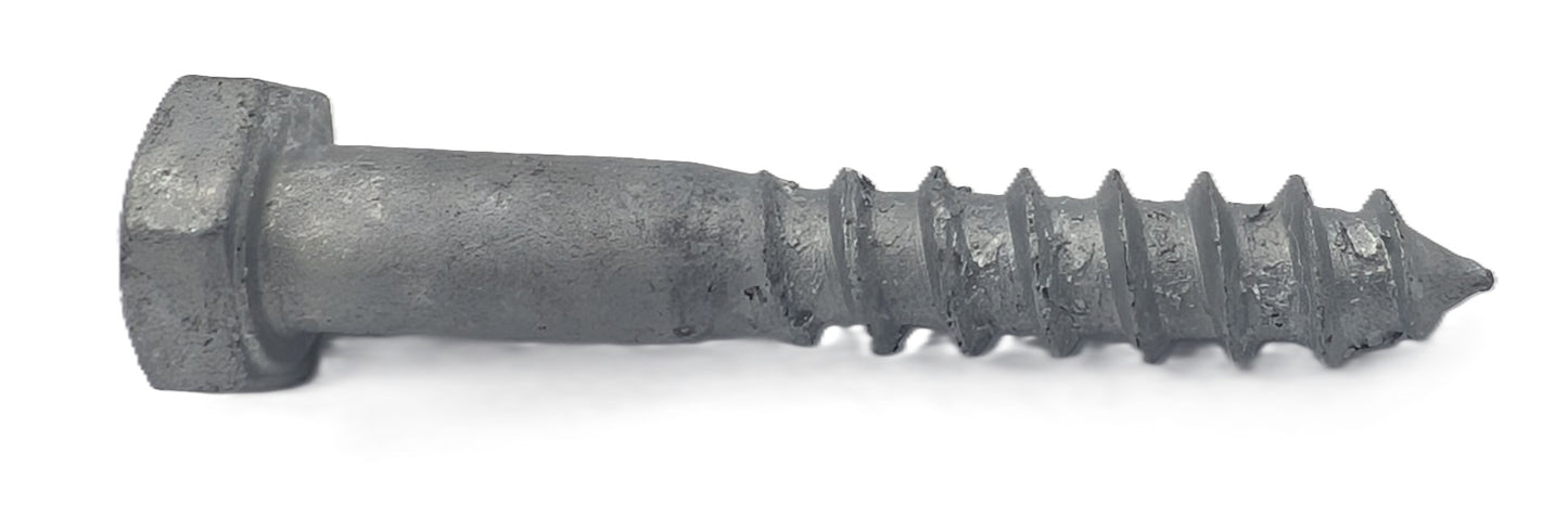 Hex Coach Screw HDG M8 x 50mm 100PK
