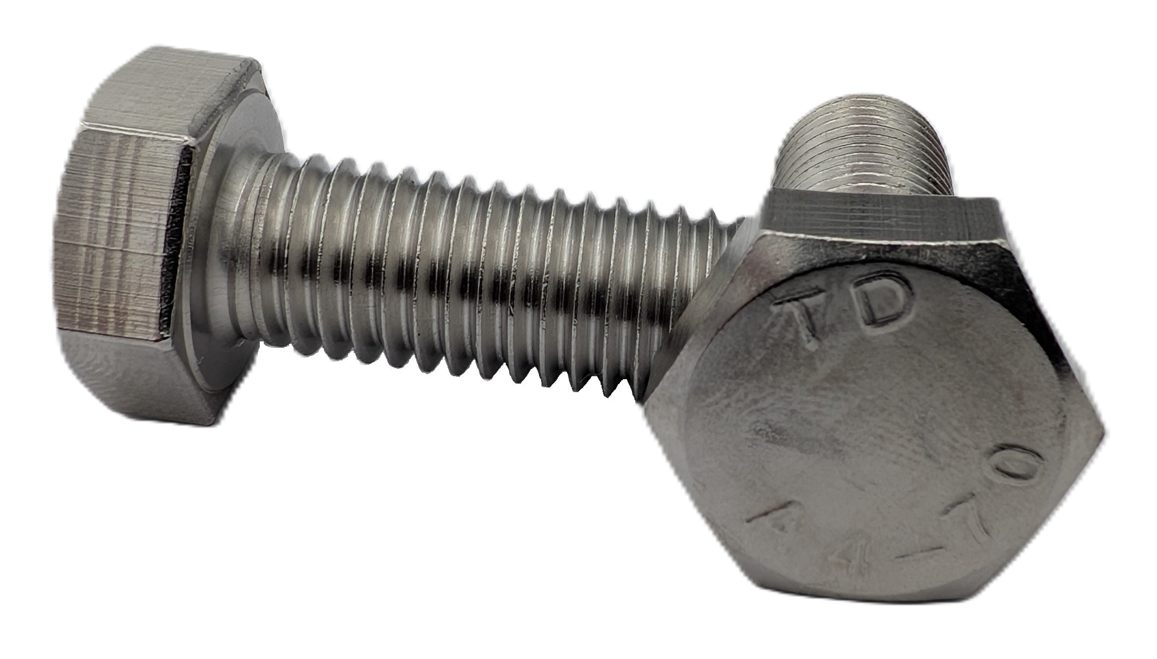 Hex Set Screw SS316 M12 30mm 10PK