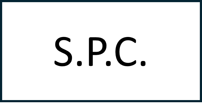 S.P.C. 50x25 White Traffolyte