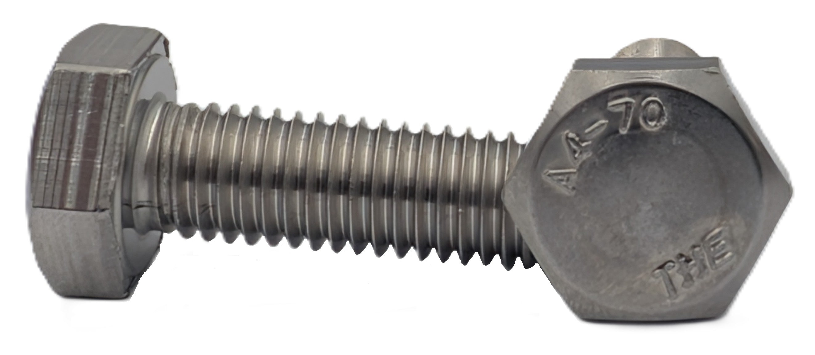 Hex Set Screw SS316 M10 30mm 10PK