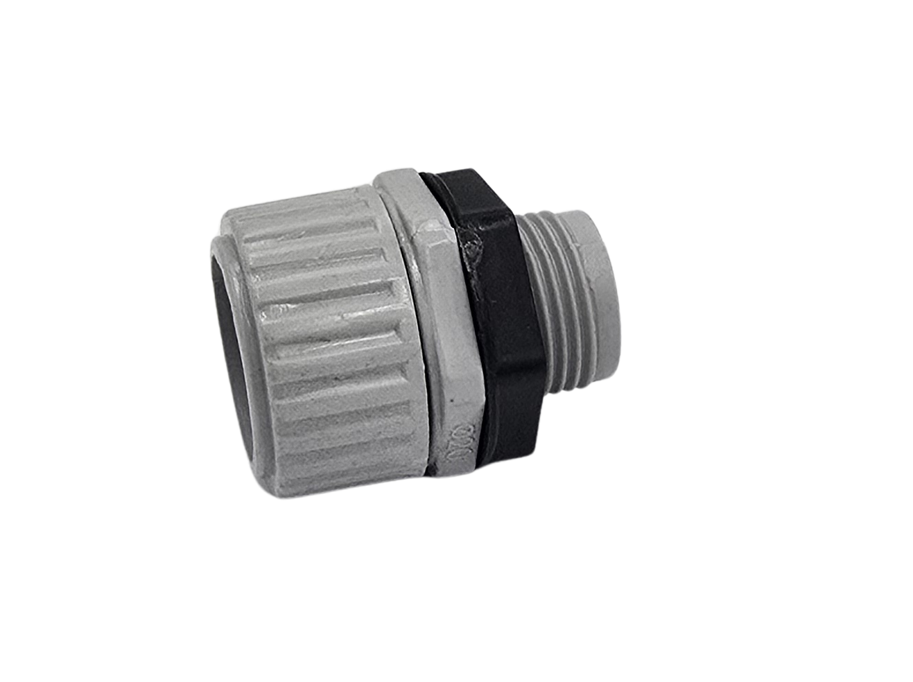 Corrugated Conduit PVC Gland & Lock Nut 20mm