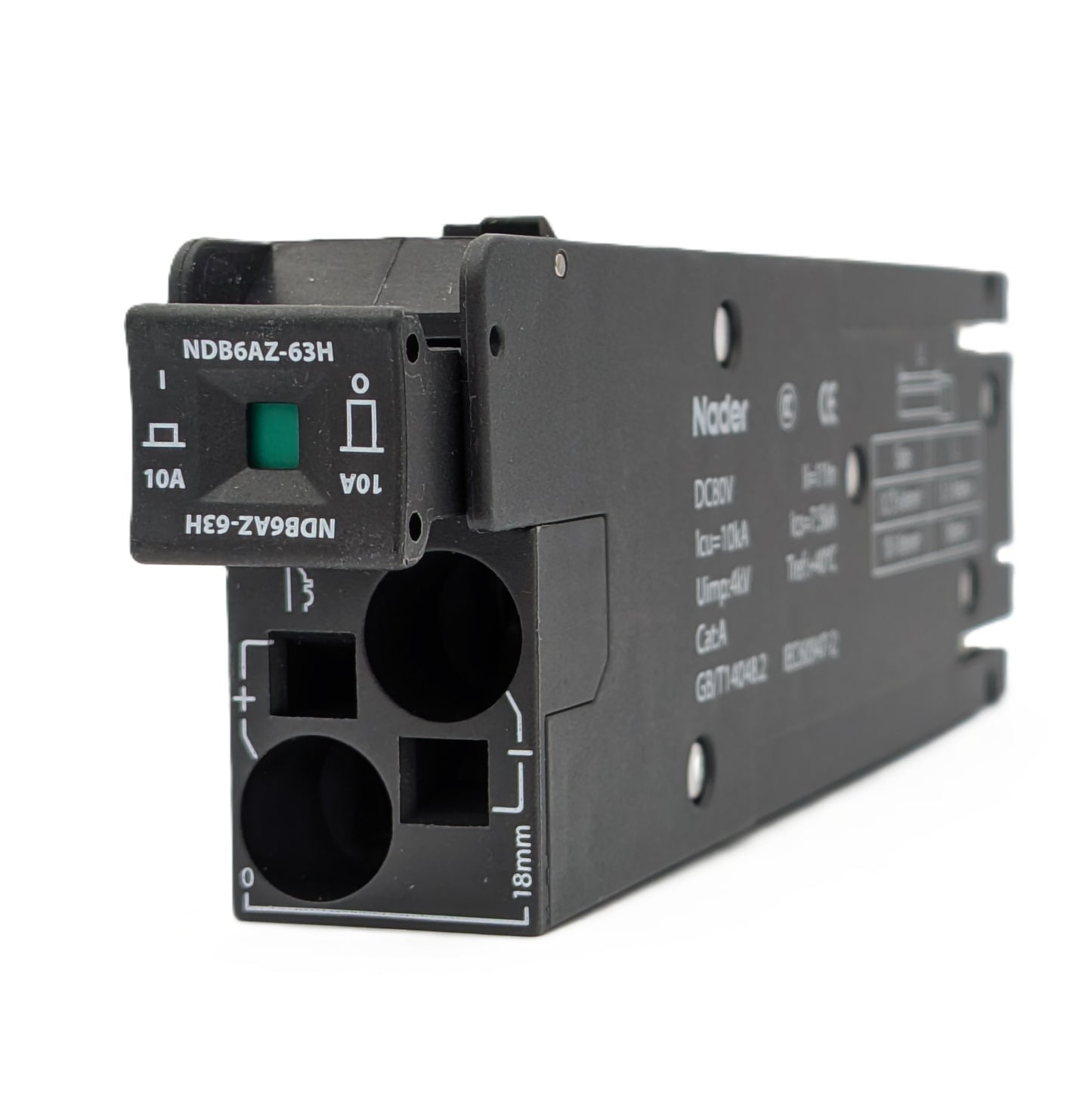 Nader Circuit Breaker NDB6AZ 1 Pole 10A