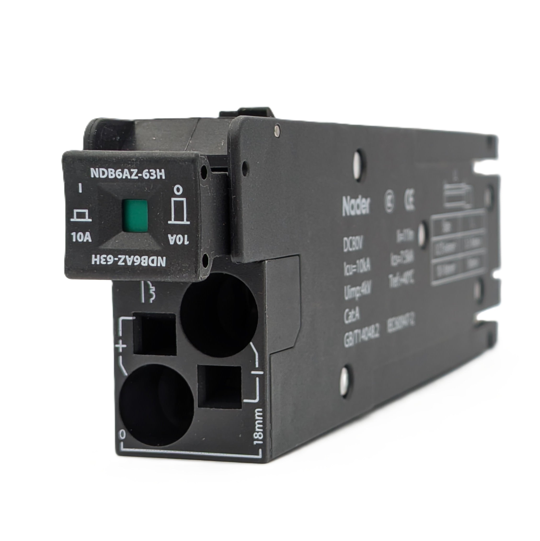 Nader Circuit Breaker NDB6AZ 1 Pole 10A