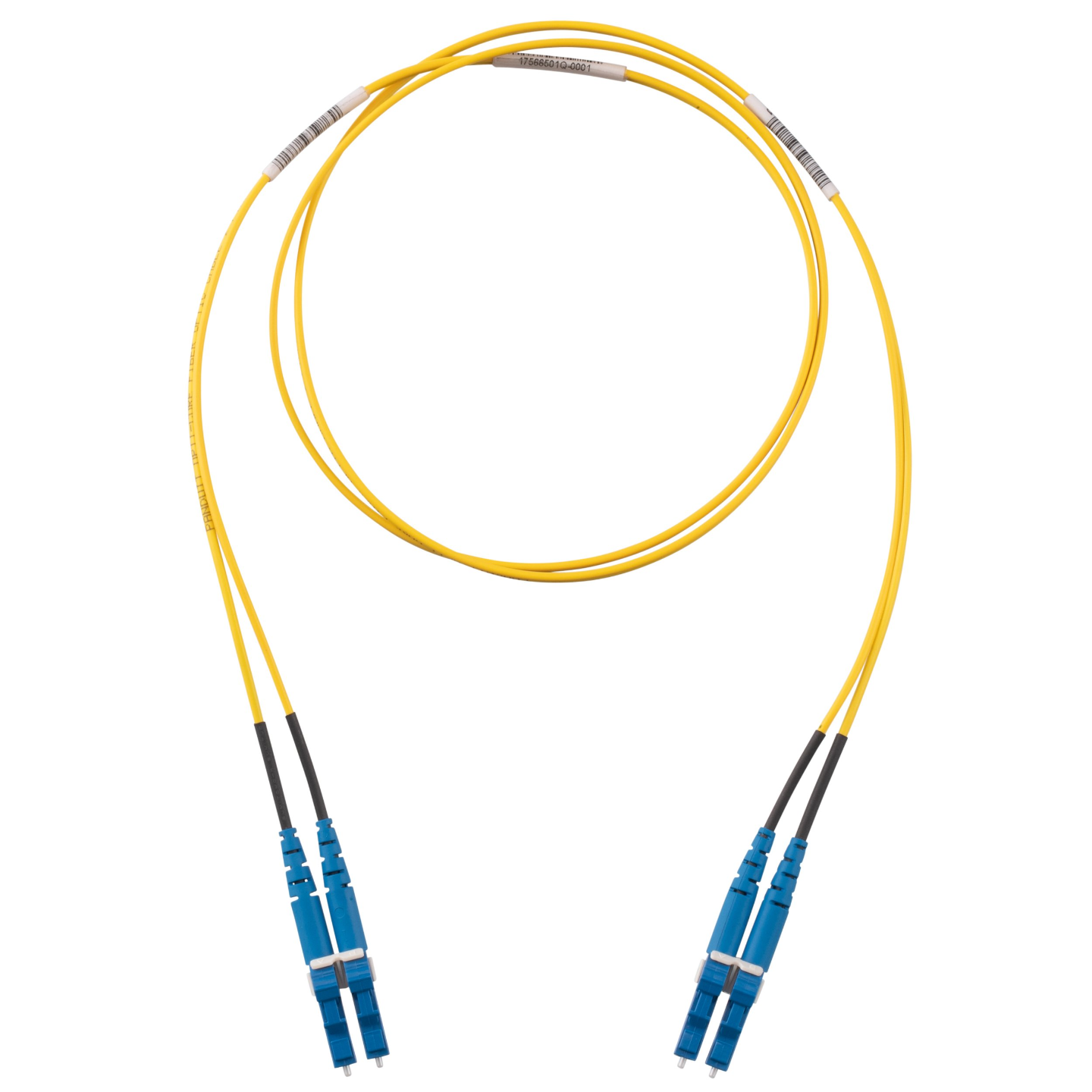 Fiber Patch LC-LC Duplex LSZH Yellow 2M