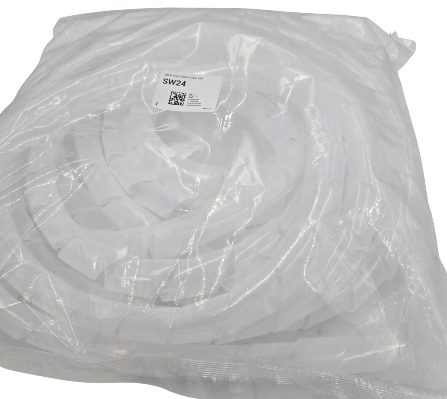 Spiral Wrap 9-32mm Clear 10M