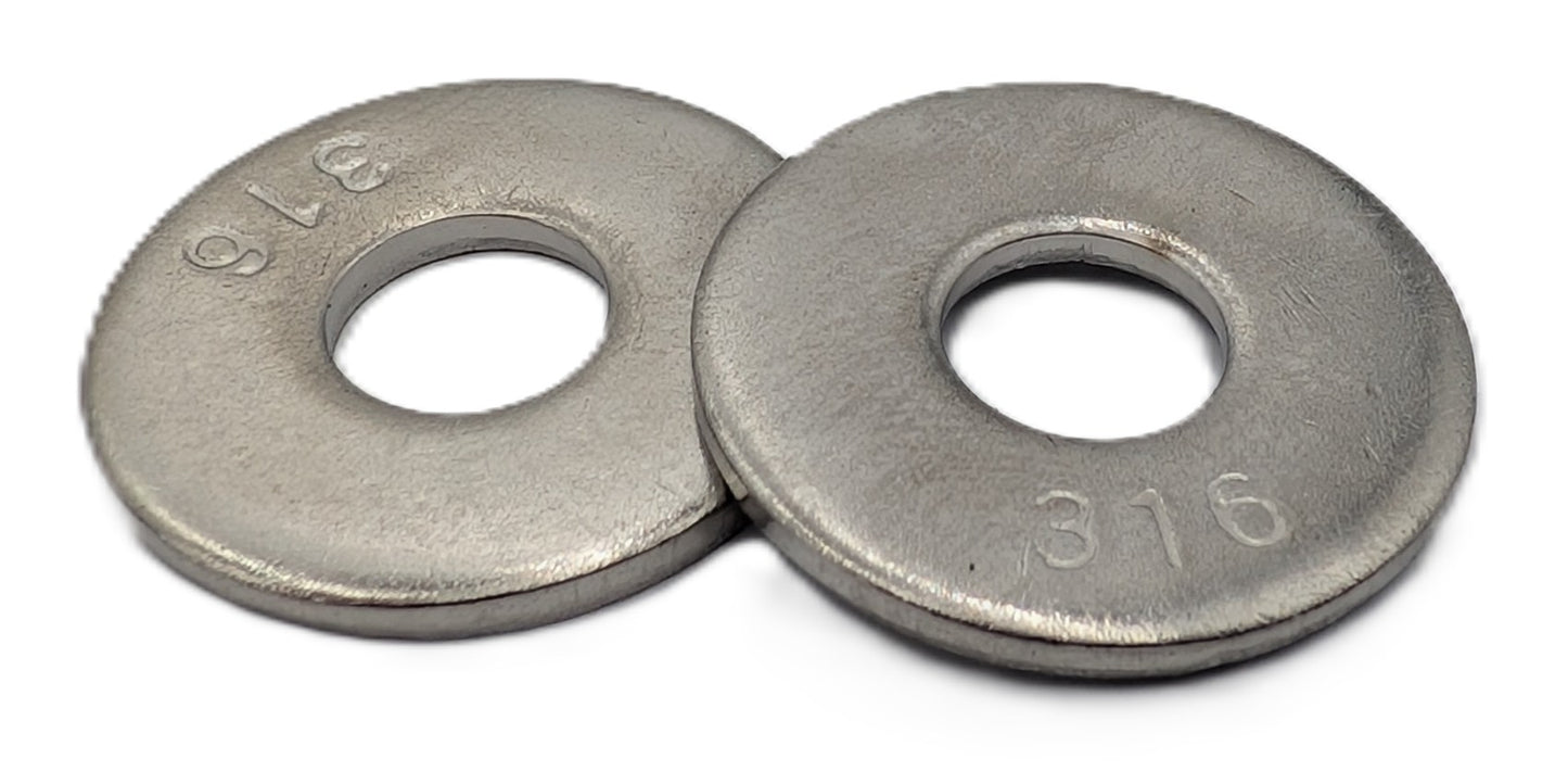 Mudguard Washer SS316 M6 10PK