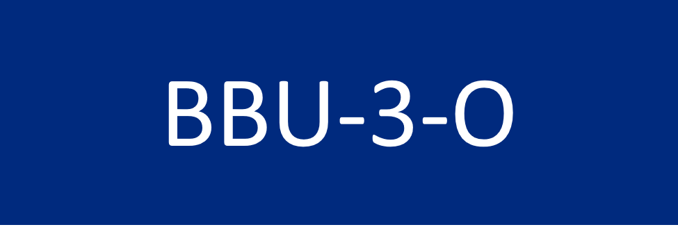 BBU-3-O 75x25 Traffolyte Blue
