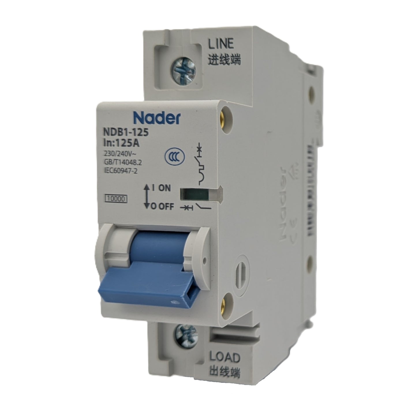 Nader Circuit Breaker NDB1-125 1 Pole 125A