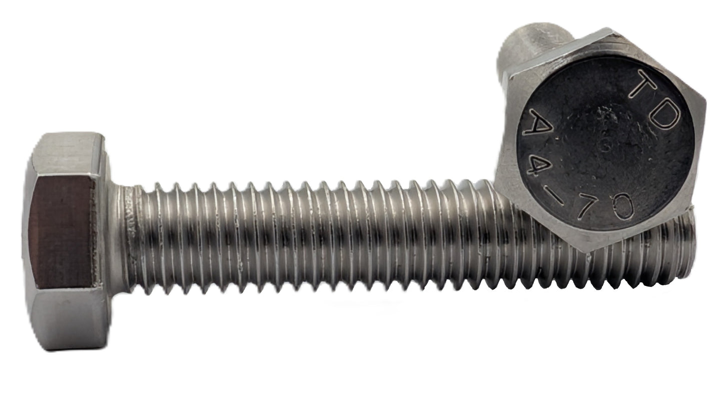 Hex Set Screw SS316 M8 40mm 100PK