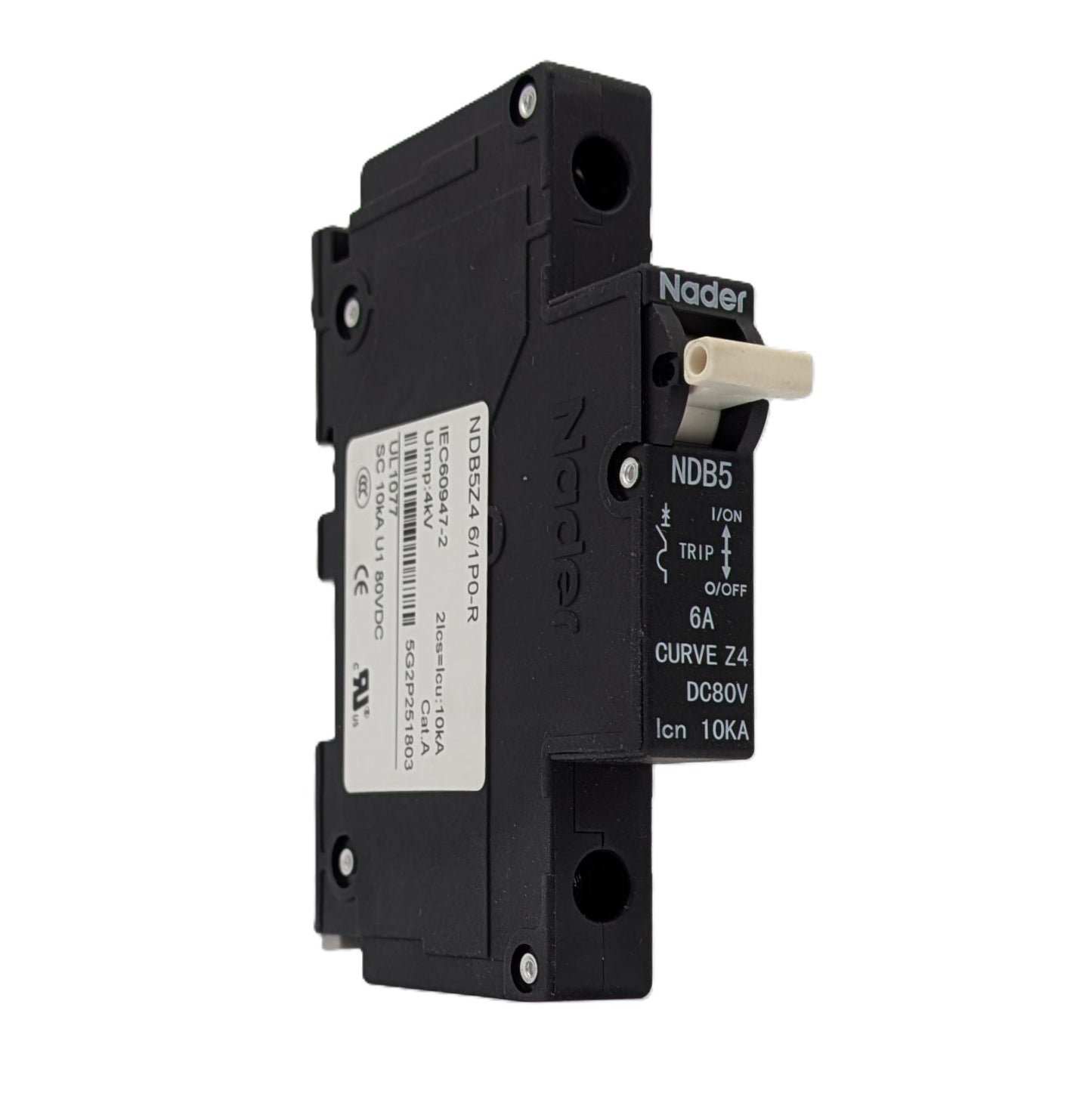 Nader Circuit Breaker NDB5-Z4 1 Pole 6A