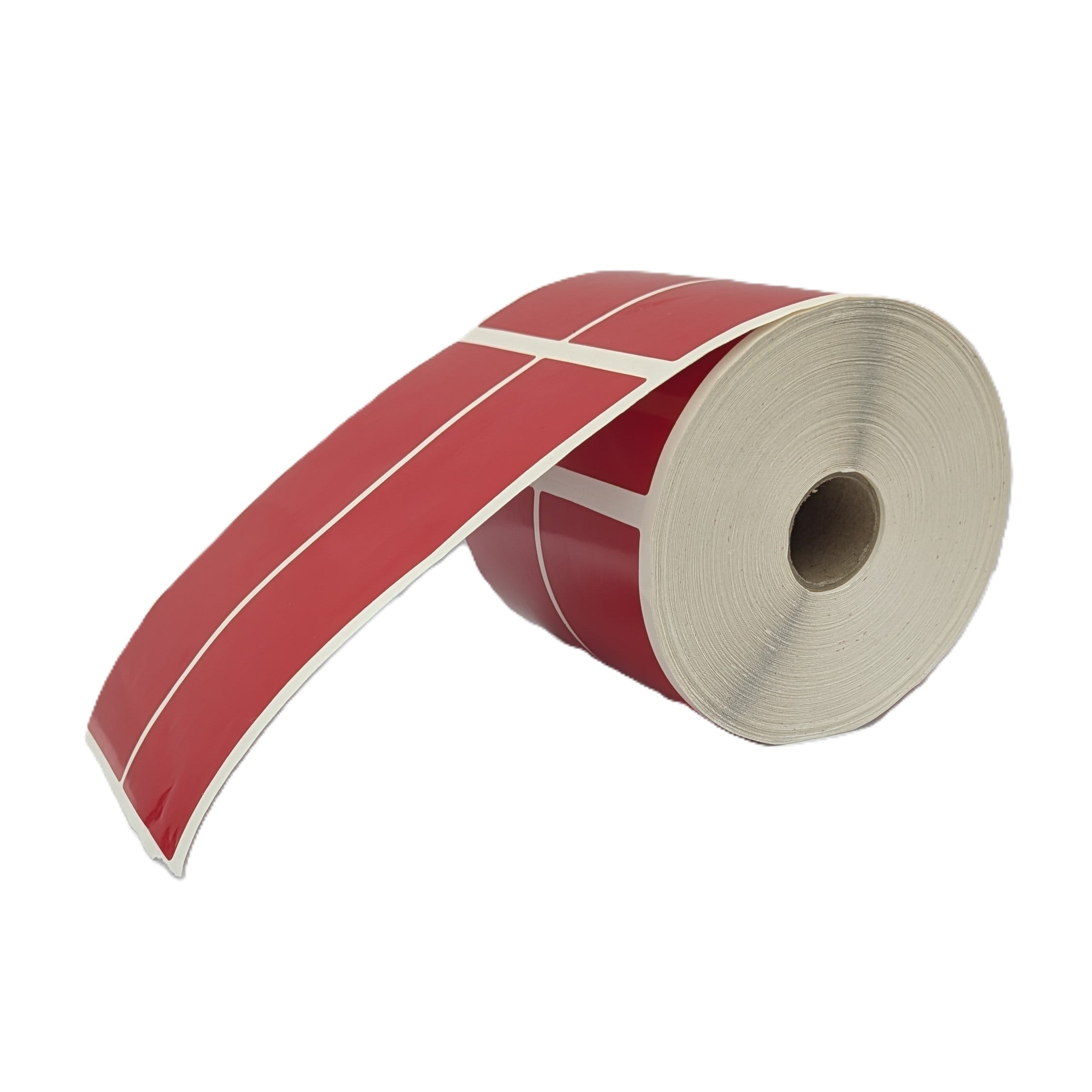 RED 50x150 Vinyl Label Roll 500 (TPG Spec)