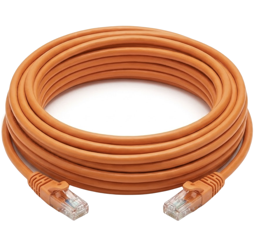 Ethernet Cable Cat6 Orange 10M