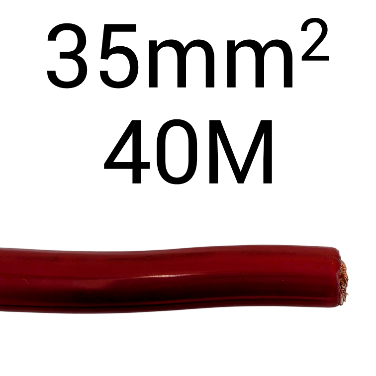 DC Flex 35mm2 Red 40M