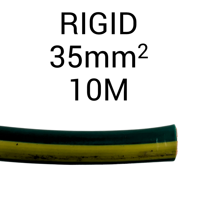 Earth Rigid 35mm2 Green Yellow V90 10M