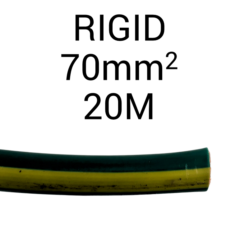 Earth Rigid 70mm2 Green Yellow V90 20M