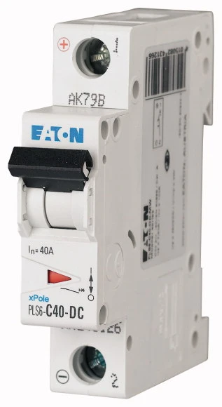 Eaton Circuit Breaker PLS6 1 Pole 40A