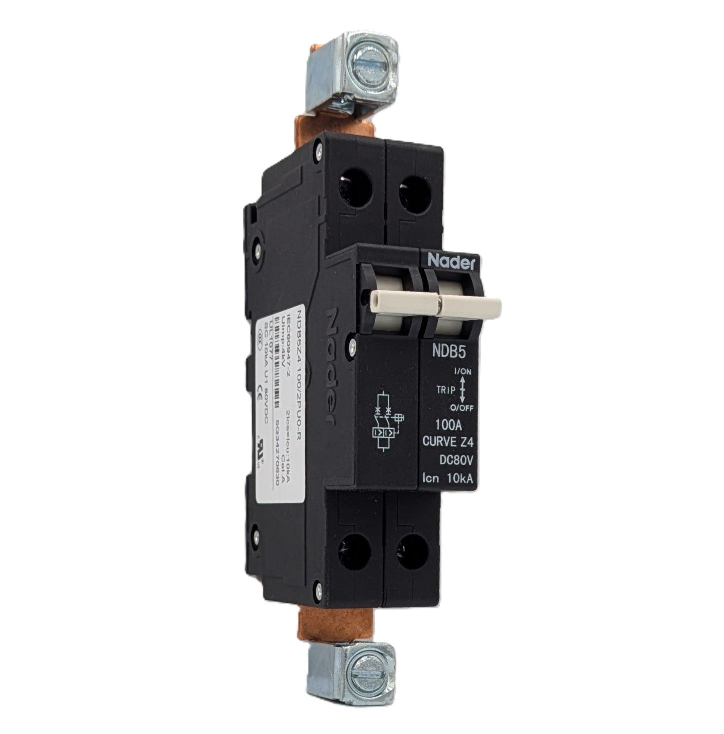Nader Circuit Breaker NDB5-Z4 2 Pole Parallel 100A