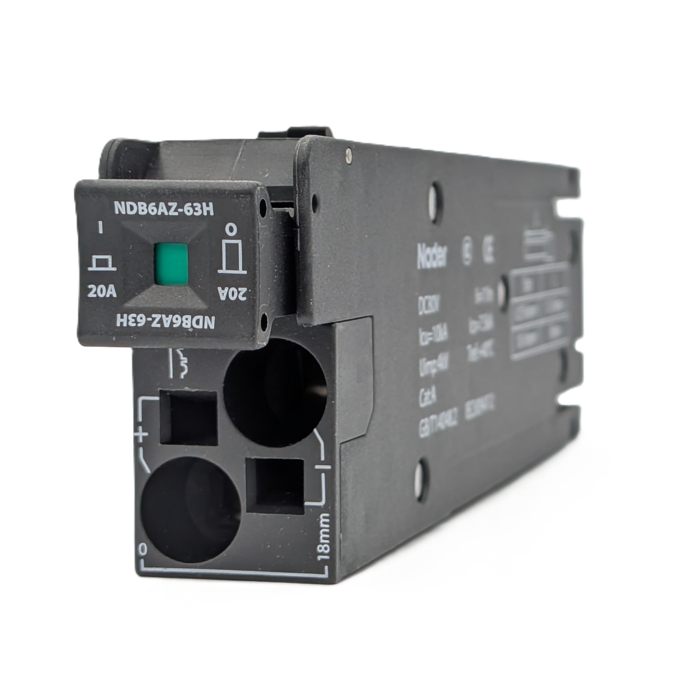 Nader Circuit Breaker NDB6AZ 1 Pole 20A
