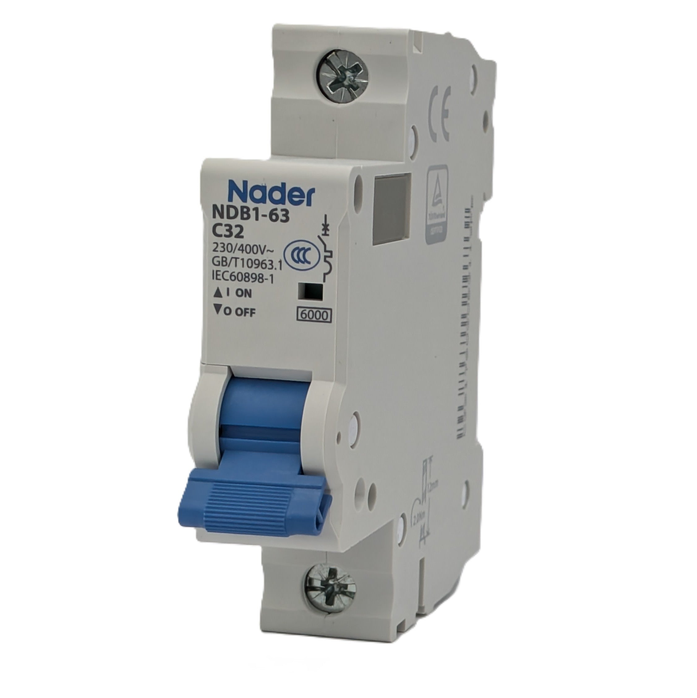 Nader Circuit Breaker NDB1-63 1 Pole 32A