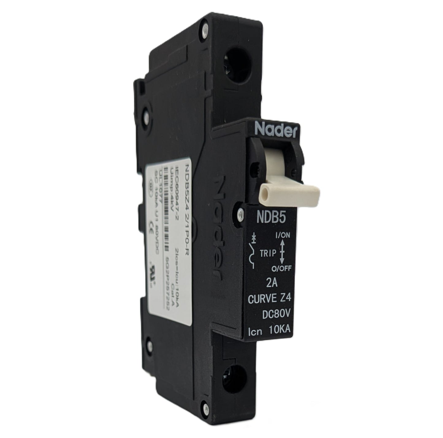 Nader Circuit Breaker NDB5-Z4 1 Pole 2A