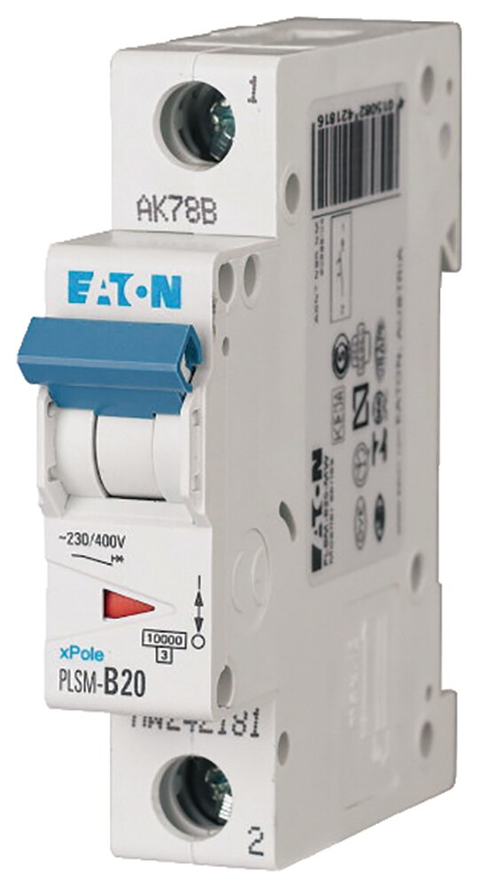 Eaton Circuit Breaker PLS6 1 Pole 32A