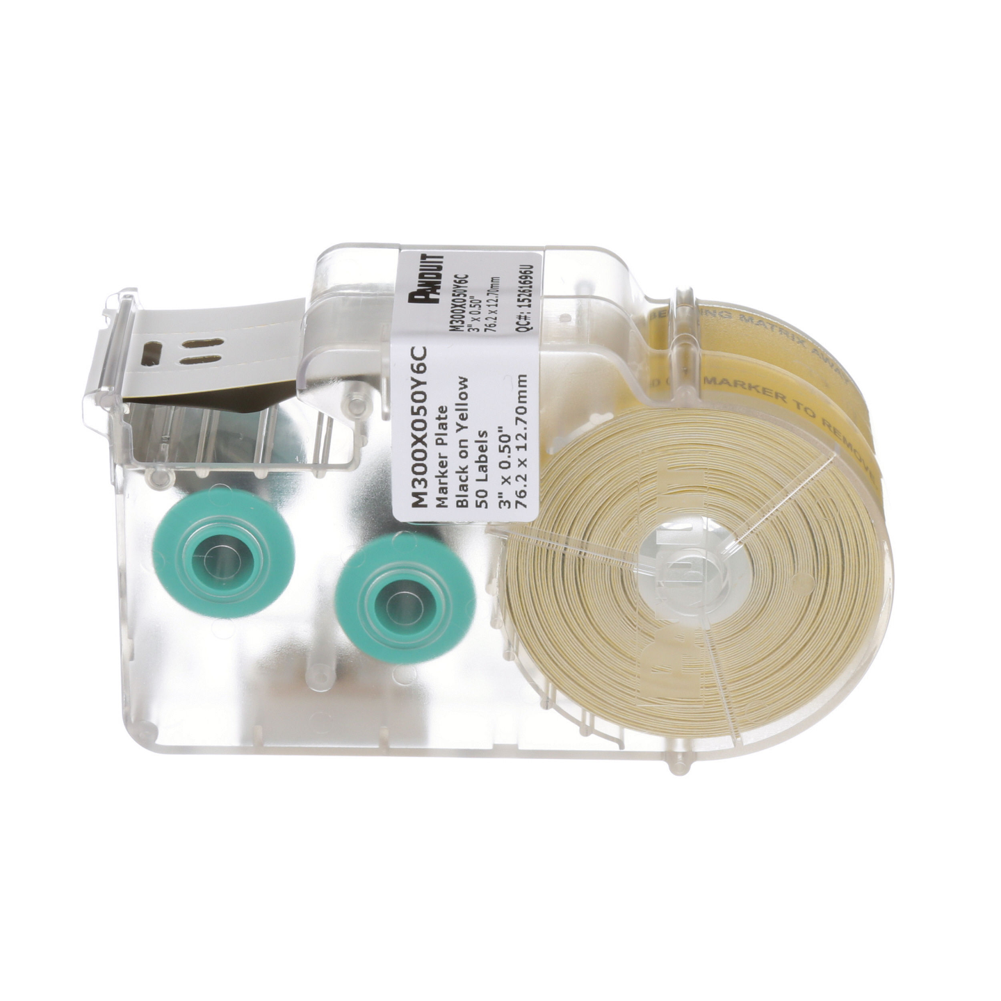 Panduit LS8EQ Marker Plate Yellow 76x12 50PK
