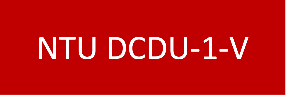NTU DCDU-1-V 75x25 Traffolyte Red