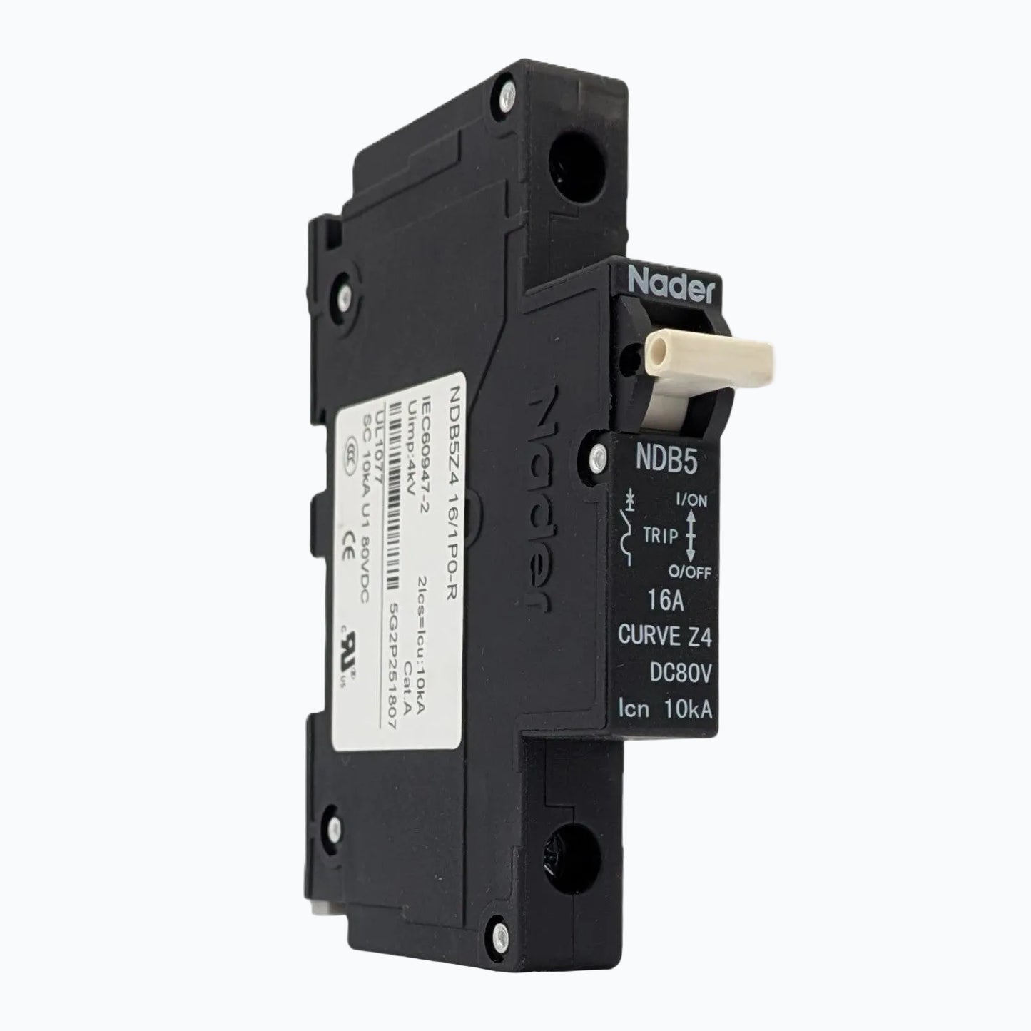 Nader Circuit Breaker NDB5-Z4 1 Pole 16A