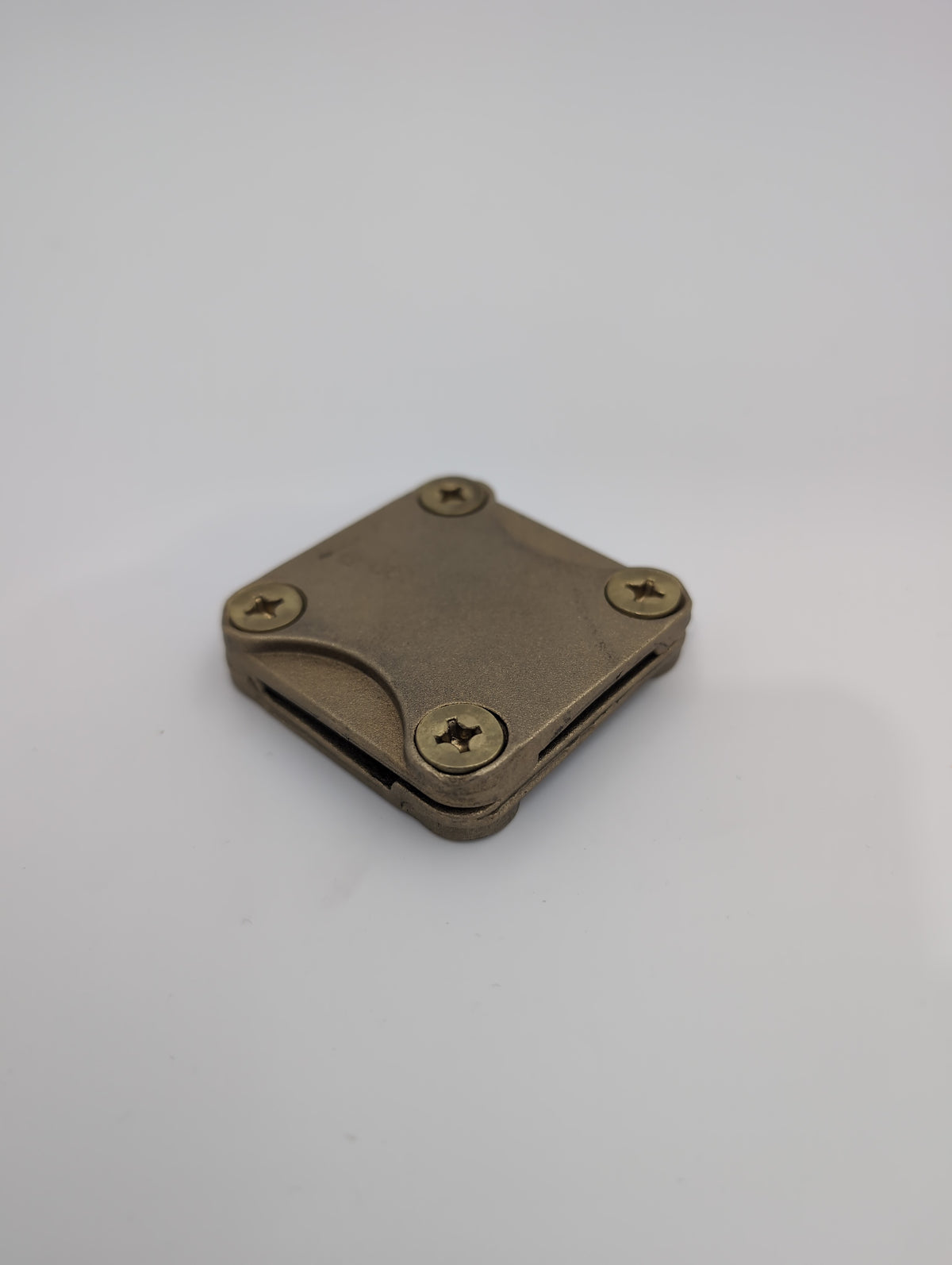 Tape Clamp Copper Square 2 Way 25x3mm